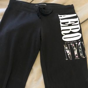 Womens navy blue sweatpants